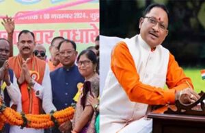 छत्तीसगढ़-भाजपा को जनादेश मिले एक साल पूरा, मुख्यमंत्री साय ने फिर जताया जनता का आभार