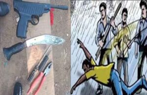 छत्तीसगढ़-रायगढ़ में हथियार के दम पर दुकानदार और साथियों से मारपीट, शिकायत पर आरोपी गिरफ्तार