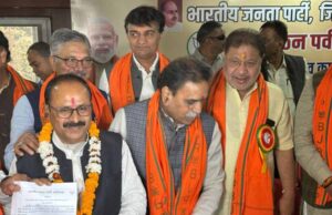 छत्तीसगढ़ में भाजपा ने नए जिला अध्यक्षों की घोषणा की , रायपुर शहर के ठाकुर, ग्रामीण के अध्यक्ष बने नारंग