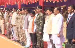 मुख्यामंत्री साय ने दंतेवाड़ा में शहीद जवानों को किया याद