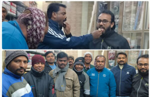 पनिका समाज के प्रदेश अध्यक्ष का धूमधाम से मनाया गया जन्मदिन