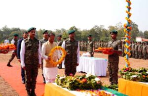 छत्तीसगढ़-बीजापुर में सीएम साय ने गमगीन माहौल में शहीद जवानों को दी श्रद्धांजलि