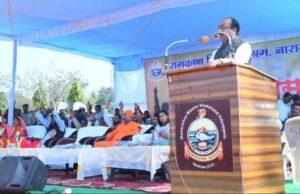 छत्तीसगढ़-नारायणपुर में उप मुख्यमंत्री अरूण साव और वन मंत्री कश्यप पहुंचे रामकृष्ण आश्रम