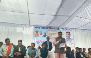 छत्तीसगढ़-कोरबा में उद्योग मंत्री ने वार्डों में विकास कार्यों का किया लोकार्पण और भूमि पूजन