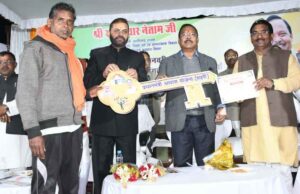 छत्तीसगढ़-बलरामपुर में आदिम जाति कल्याण मंत्री नेताम ने किया 447.19 लाख रुपये के विकास कार्यों का भूमिपूजन