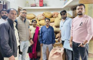 धान के अवैध संग्रहण पर जारी है कार्रवाई, 3 लाख रूपए का 93 क्विंटल धान जब्त