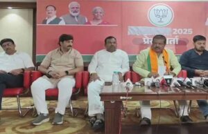 भाजपा ने निकाय चुनाव 2025 के लॉन्च किया अपना थीम सॉन्ग घर-घर में कमल खिलाएंगे
