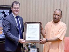 एयरपोर्ट के मुख्य कार्यकारी अधिकारी क्रिस्टोफ श्नेलमैन के साथ वरिष्ठ अधिकारियों ने की मुख्यमंत्री से मुलाकात