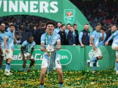 ईएफएल कप फाइनल में मैनचेस्टर सिटी की जीत, आर्सेनल को 2-0 से हराया