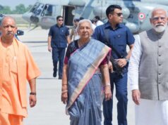 नोएडा इंटरनेशनल एयरपोर्ट के उद्घाटन पर राजकीय वायुयान ने भरी पहली उड़ान