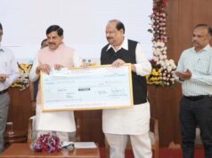 मध्यप्रदेश लघु उद्योग निगम ने मध्यप्रदेश शासन को ₹8 करोड़ का लाभांश किया भुगतान