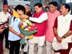 मुख्यमंत्री डॉ. यादव ने अनुष्का शर्मा को भारतीय महिला क्रिकेट टीम में चयन पर दी बधाई