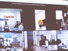 जल जीवन मिशन की प्रगति, क्रियान्वयन तथा नल कनेक्शनों की स्थिति पर हुई चर्चा