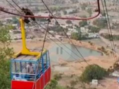 मंदिर में अफरा-तफरी: खल्लारी रोप-वे केबल टूटने से 8 लोग जख्मी