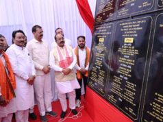 साव ने 55 करोड़ के विकास कार्यों का किया लोकार्पण-भूमिपूजन, 21.40 करोड़ के नए कार्यों की घोषणा