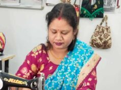 टेलरिंग के व्यवसाय में पूजा देवांगन को मिला मजबूत आधार