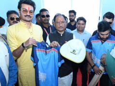 मुख्यमंत्री विष्णु देव साय ने आज जशपुर में क्रिकेट एकेडमी का किया शुभारंभ