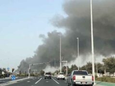 अबू धाबी हादसा: मिसाइल के टुकड़ों से लगी भीषण आग, 6 लोग जख्मी