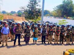 सिंगरौली में हिंसक झड़प: अडाणी पावर प्लांट में आगजनी और तोड़फोड़, पुलिस की गाड़ियां पलटीं