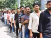 यूपी होमगार्ड परीक्षा में कड़ी सुरक्षा, दूर-दराज से आए अभ्यर्थियों की बढ़ी परेशानी