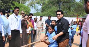 जनजातीय अंचल में खेलों के जरिए बदलाव की नई लहर – सचिन तेंदुलकर का दौरा प्रेरणादायी: मुख्यमंत्री विष्णुदेव साय