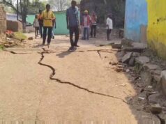 बीसीसीएल एरिया में तीसरी बार भू-धंसान, कई घर जमीन में समाए