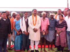 वन मंत्री कश्यप सुदूर ग्राम केजंग में पहुंचे