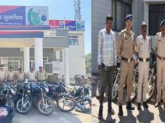 मध्यप्रदेश पुलिस की वाहन चोरों पर प्रभावी कार्यवाही विगत एक माह में 109 चोरी किए गए दोपहिया वाहन बरामद