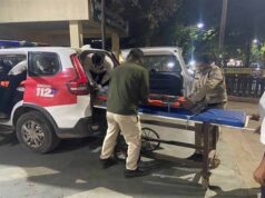 इंदौर के डायल-112 हीरोज रात्रि गश्त के दौरान घायल मिले व्यक्ति को त्वरित सहायता से पहुँचाया अस्पताल