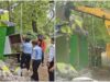 अवैध कब्जों पर कार्रवाई जारी, बंगाल में TMC नेता के दफ्तर पर चला बुलडोजर