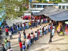 बंगाल में 15 केंद्रों पर री-पोलिंग जारी, सुबह 9 बजे तक 16.23% मतदान