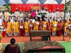 जशपुर में मुख्यमंत्री कन्या विवाह योजना के तहत 65 दंपतियों ने लिए सात फेरे