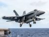 F/A-18 सुपर हॉर्नेट से अमेरिका का पहला हमला, ब्लॉकेड में 3 ईरानी जहाज रोके गए