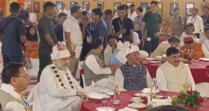 बादल अकादमी में सजी संस्कृति की महफिल, अमित शाह ने लिया लोकनृत्यों का आनंद