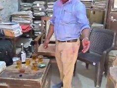 दफ्तर में काम नहीं, जाम छलकाते दिखे कर्मचारी; सरकारी ऑफिस से शराबखोरी का वीडियो सामने आया