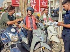डिप्टी सीएम अरुण साव का अलग अंदाज, स्कूटी पर सवार होकर किया विकास कार्यों का निरीक्षण