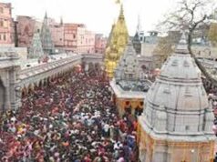 काशी विश्वनाथ धाम में मार्च में करीब 65 लाख श्रद्धालु दर्शन करने पहुंचे