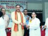 स्वास्थ्य मंत्री श्याम बिहारी जायसवाल ने अंतर्राष्ट्रीय नर्सेस दिवस पर नर्सों के सम्मान में नर्सिंग संवर्ग के पदनाम परिवर्तन की घोषणा की