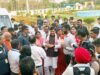मुख्यमंत्री डॉ. यादव सिंगरौली में बस से पहुंचे कार्यक्रम स्थल