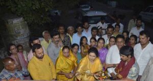 राज्यमंत्री गौर ने किया 2 करोड़ 24 लाख के डामरीकरण कार्यों का भूमि पूजन