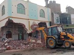 नमो घाट के पास मॉडल स्टेशन प्रोजेक्ट का रास्ता साफ, हटाए गए अवैध कब्जे