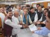 राज्यसभा चुनाव में BJP का शक्ति प्रदर्शन, तरुण चुघ-रजनीश अग्रवाल ने दाखिल किए नामांकन पत्र