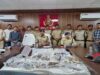 विगत 15 दिनों में कुल 87 अवैध हथियार, 23 धारदार हथियार, कारतूस एवं हथियार निर्माण उपकरण जब्त