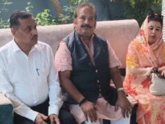 भाजपा नेता विक्रमादित्य ने नौगई ट्रिपल मर्डर पीड़ित परिवार से की मुलाकात, सख्त कार्रवाई की उठाई मांग