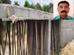 गुहार नहीं सुनी तो खुद बन गया मिसाल, ग्रामीण ने अपने पैसों से बनाया पुल