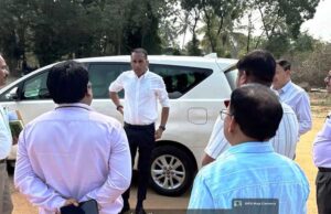 कार्यस्थल पर जाकर बायपास, अंडरपास और पुल का काम भी देखा, अधिकारियों की बैठक लेकर निर्माण कार्यों की प्रगति की समीक्षा की