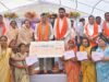 100 से अधिक हितग्राहियों को राशन कार्ड, आवास की चाबी, बीज, सुपोषण किट, श्रवण यंत्र व अन्य सामग्री का वितरण