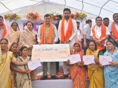 100 से अधिक हितग्राहियों को राशन कार्ड, आवास की चाबी, बीज, सुपोषण किट, श्रवण यंत्र व अन्य सामग्री का वितरण