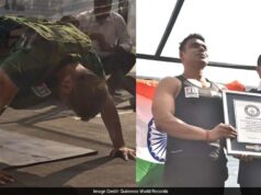 ‘पुश-अप मैन’ रोहताश चौधरी ने तोड़ा विश्व रिकॉर्ड, खेल मंत्री ने किया सम्मानित