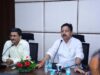 निर्माण कार्यों में तेजी लाने मंडल अध्यक्ष ने ठेकेदारों को दिए निर्देश
